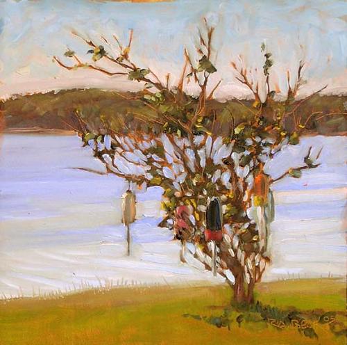 Painting-Impressionism-Buoy Tree
