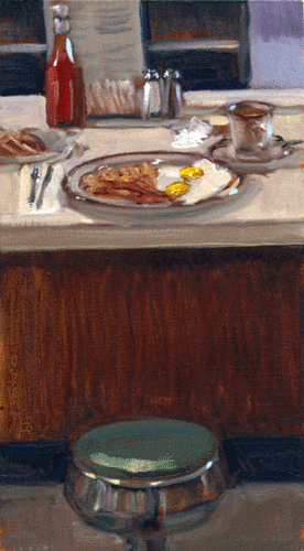 Painting-Impressionism-Up, With Bacon