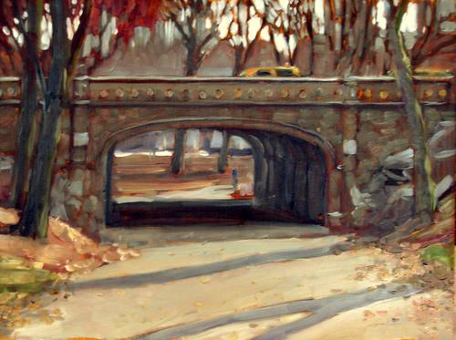 Painting-Impressionism-Overpass