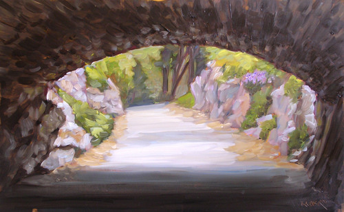 Painting-Impressionism-Tunnel