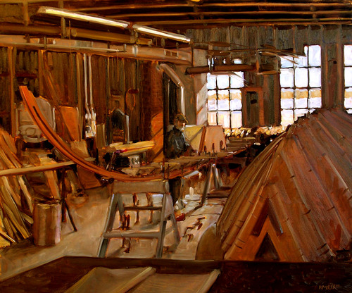 Painting-Impressionism-Beaton's Shop