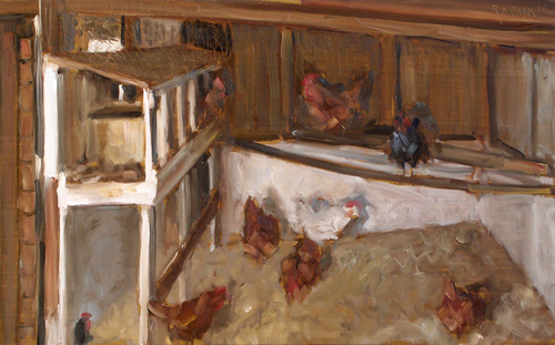 Painting-Impressionism-Diane's Coop