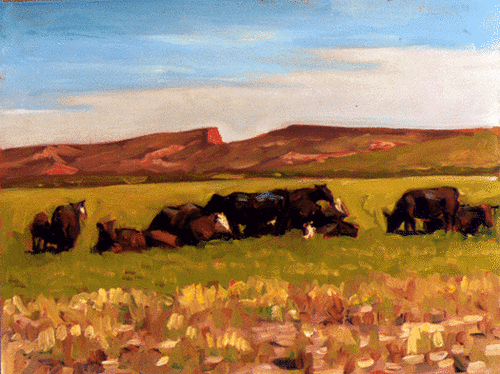 Painting-Wyoming Herd