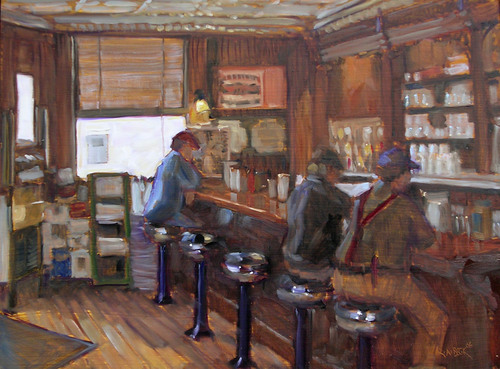 Painting-Impressionism-Morning Shift