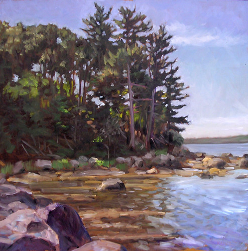 Painting-Impressionism-Northern Bay