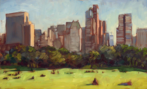 Painting-Impressionism-Sheep Meadow