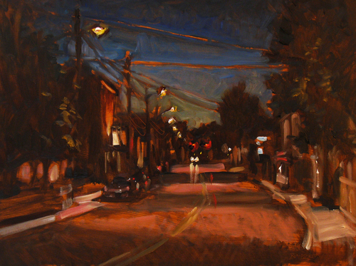 Painting-Allegorical-Evening, South Main