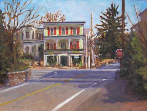 Painting-Allegorical-Sergeantsville Light