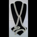 Rosemary Bachman - Hand-Knit Sterling Silver Necklace