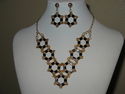 Tila Pinwheels - Black & Gold