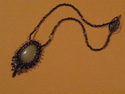 Tiger Cabochon Necklace