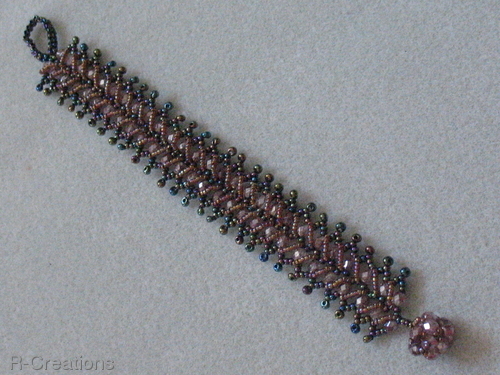 Victorian Lace in Plum