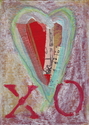 Mixed Media--On Paper-RepresentationalSilver Blue
