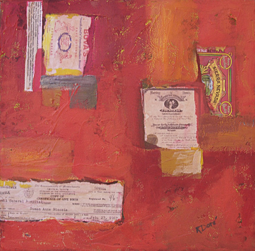Painting-The LaLa in Red