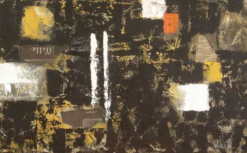 Mixed Media-Non-representational-Market Street