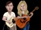 Digital Art--Painting-IllustrationThe musical duo, Jack and White