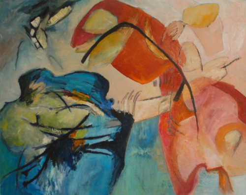 Painting-Bridging Two Worlds