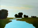 Painting--Acrylic-LandscapeAfternoon Serenity
