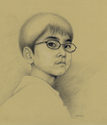 Drawing--Pastels-PortraitDaisuke