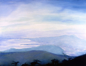 Print Making--Giclee-LandscapeThe Curtain Closes on Shikoku
