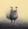 Print Making--Giclee-LandscapeMeeting Harold (detail)