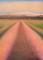 Drawing--Pastels-LandscapeThe Road to Hakusan