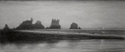 Drawing-Landscape-Nishi Kaigan