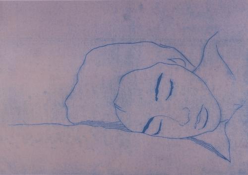 Print Making-Figurative-Noriko Dreaming II