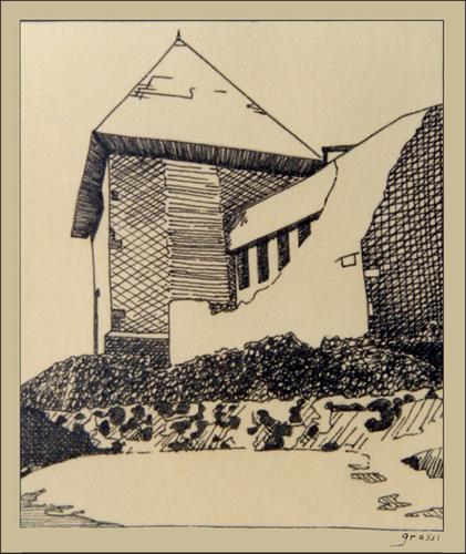 Drawing-Landscape-Castles In Eastern Europe, #5