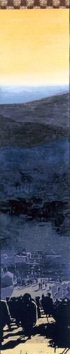 Painting-Landscape-New Year's Day In Nagasaki