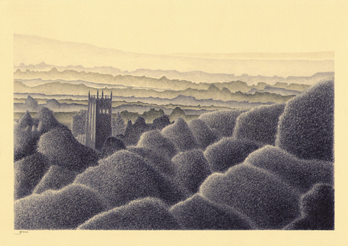Drawing-Landscape-Memory of Chipping Campden