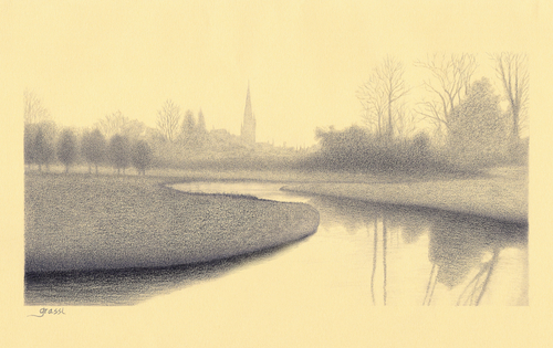 Drawing-Landscape-Burford