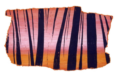 Print Making-Landscape-Asian Forests III : Dry at Dusk