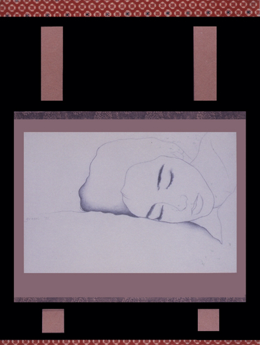 Drawing-Noriko Dreaming I  (the artist's wife)