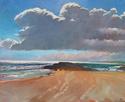 Robert P. Hawkins - Landscape Painting image,clouds,painting,hawkins,robert,plein,air,oil,baleares,spain - Landscape Painting