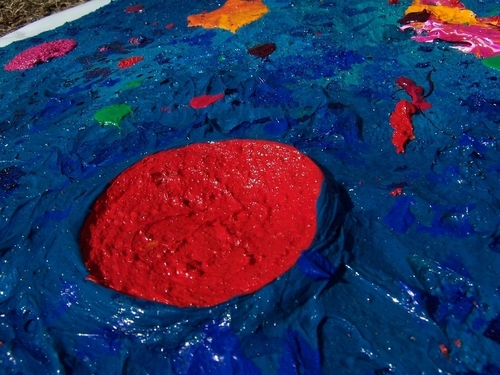 Painting-Abstract-Detail of small work