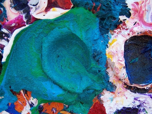 Painting-Abstract-Detail of 
