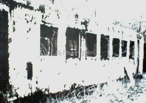 Photography-Abstract-Amtrack Abandoned