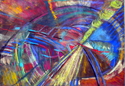 meditation drawing, pastel, soft pastel, collaborative art, drawing meditation, group meditation drawing, intuitive art - Spiritual Painting