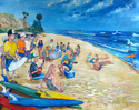 Painting-San Onofre Tuesdays
