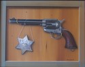 Six Shooter with Badge