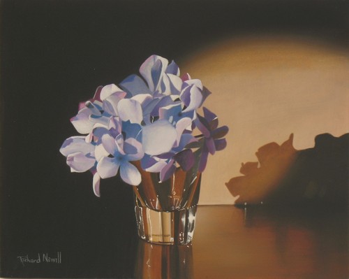  Hydrangeas in Shot Glass