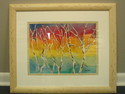 Painting--Watercolor-LandscapeBrilliant Birches
