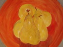 Painting--Watercolor-Still LifePlate of Pears