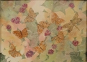 Mixed Media--On Paper-Representationalbutterflies and dragonfly