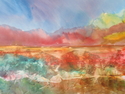 Painting--Watercolor-LandscapeField of Dreams