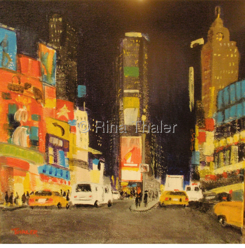 Painting-Cityscape-Times Square
