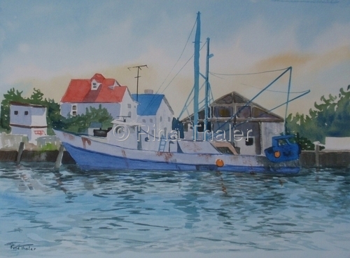 Painting-Landscape-West OC Harbor