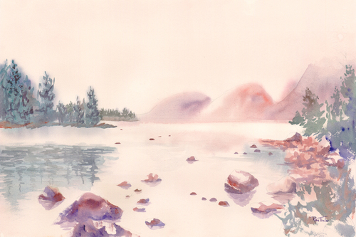 Painting-Landscape-Acadia Morning