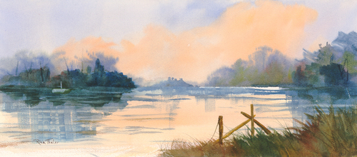 Painting-Landscape-Eastern Shore Sunset